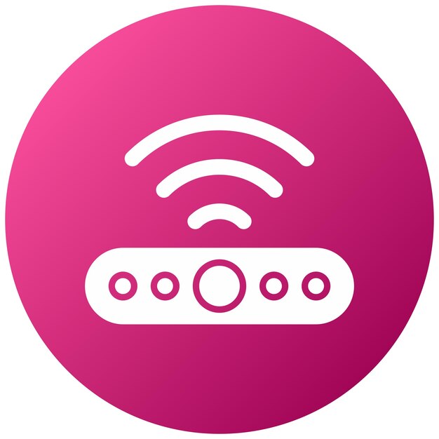 Estilo del icono del sensor de diseño vectorial