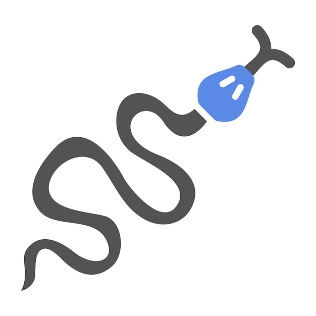 Estilo del icono de la serpiente