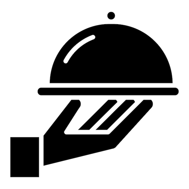 Estilo de icono de servicio de diseño vectorial de la sala