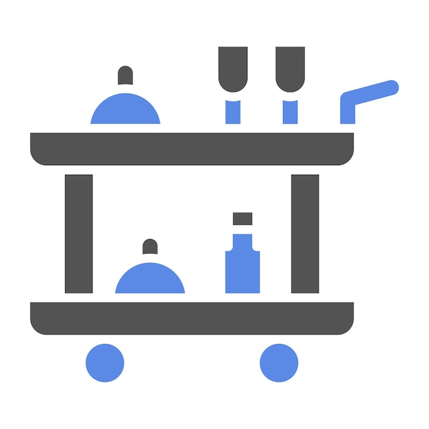 Estilo de icono de servicio de diseño vectorial de la sala