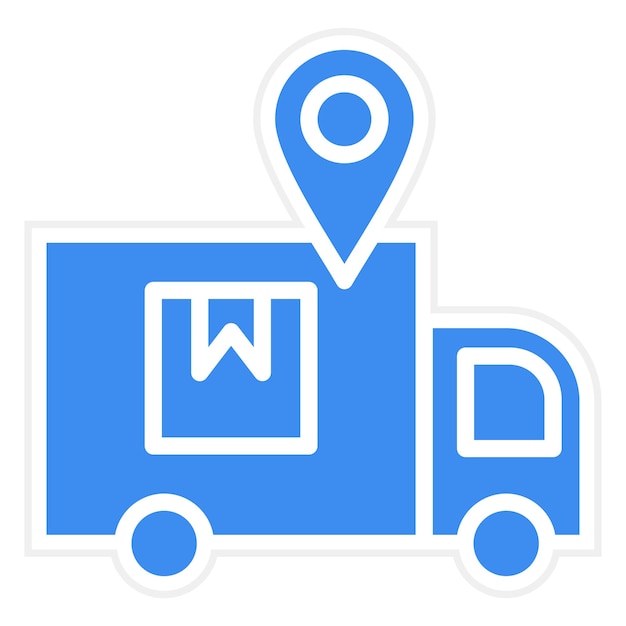 Estilo del icono del servicio de entrega