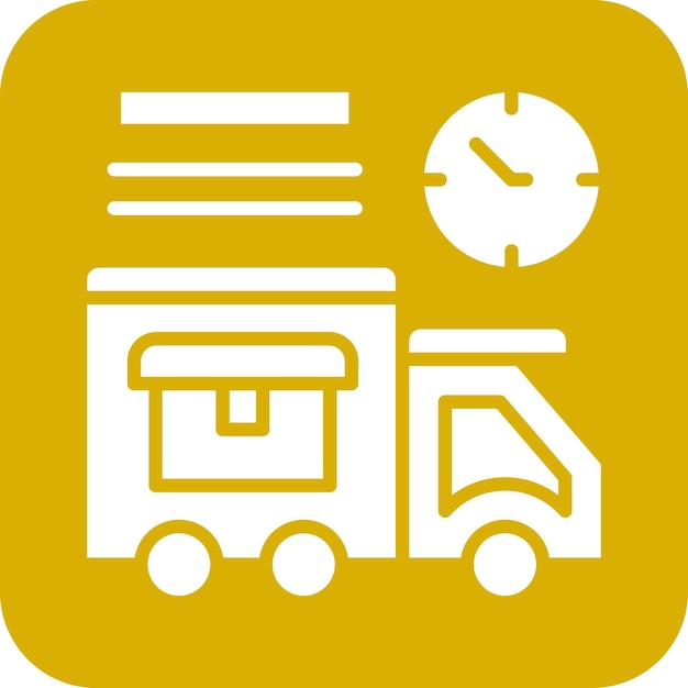 Estilo del icono del servicio de entrega