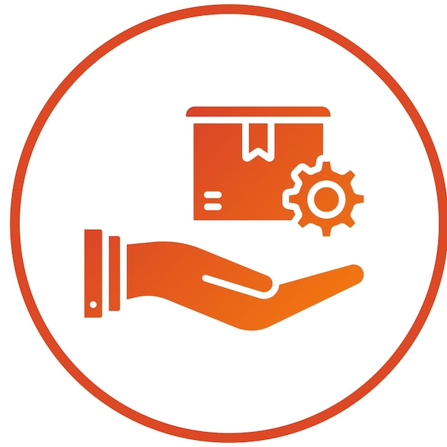 Estilo del icono del servicio de entrega