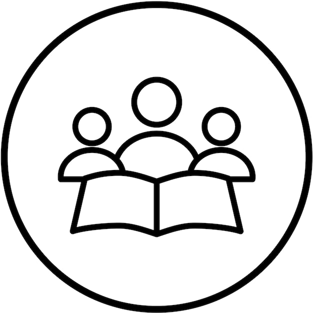 Estilo del icono de la sesión de estudio de diseño vectorial