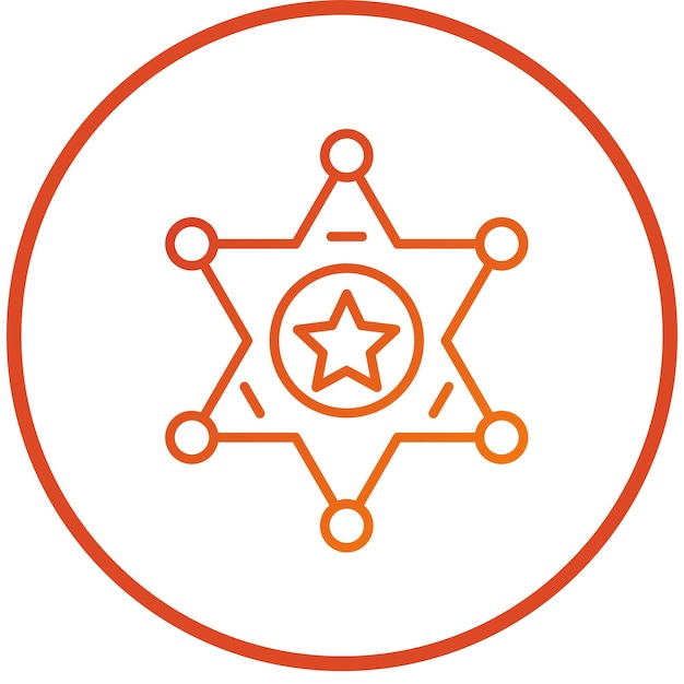 Estilo del icono del sheriff
