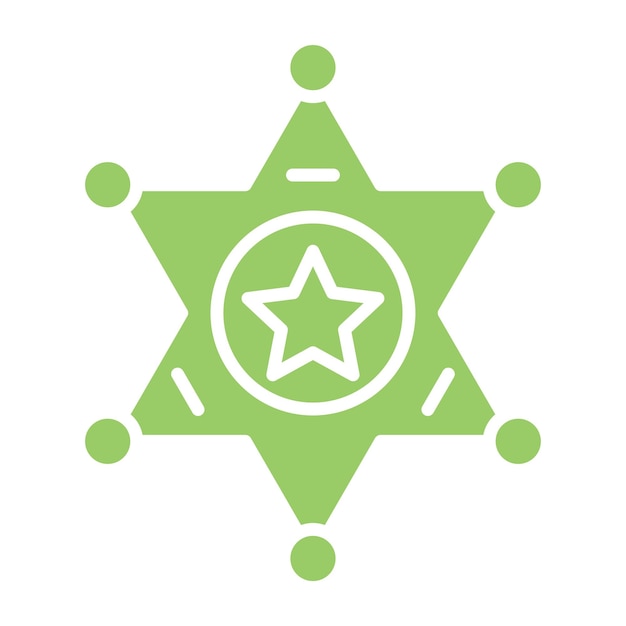 Estilo del icono del sheriff