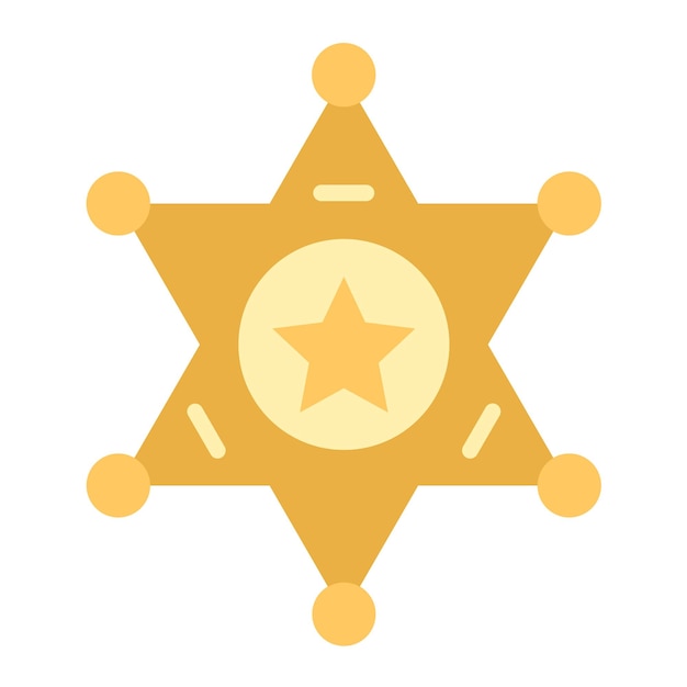 Estilo del icono del sheriff