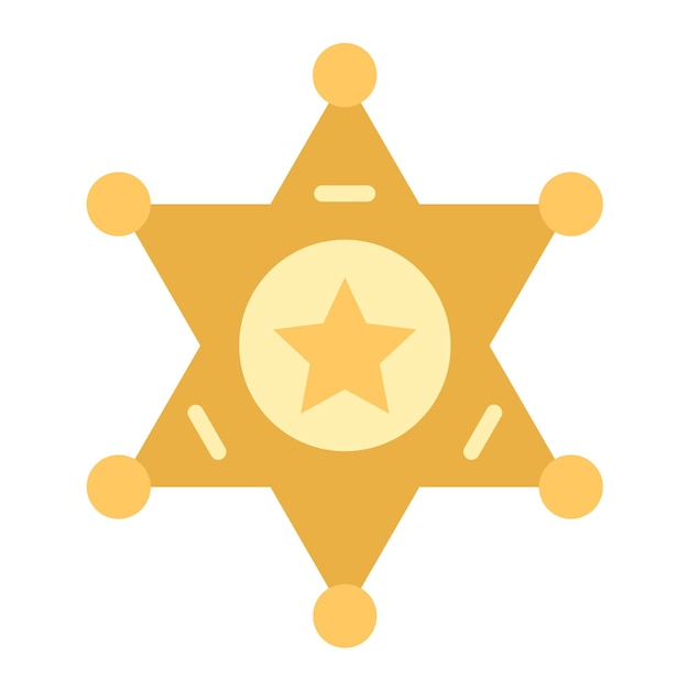 Estilo del icono del sheriff