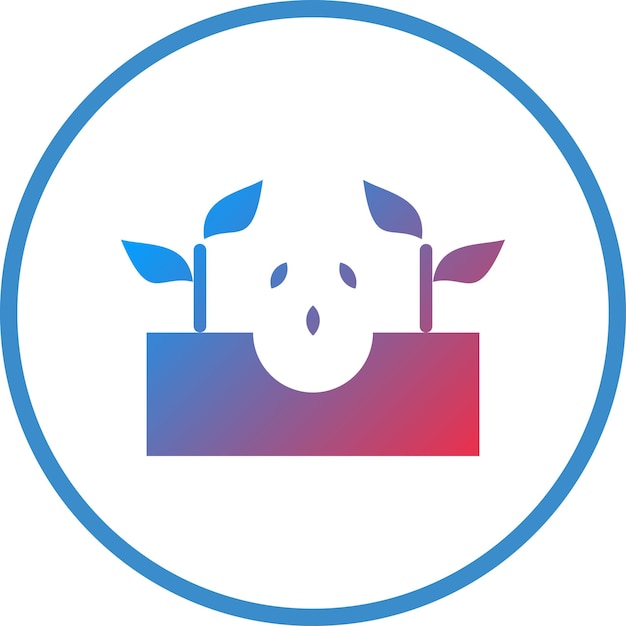 Estilo del icono de siembra