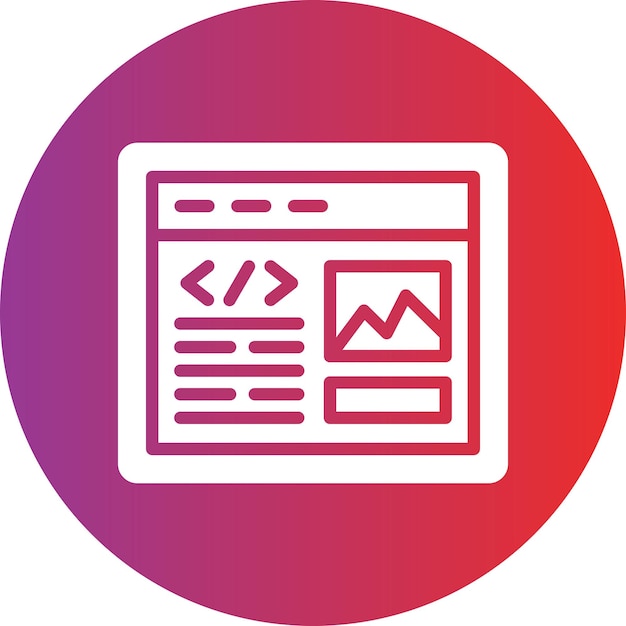 Estilo del icono del sitio web Ux