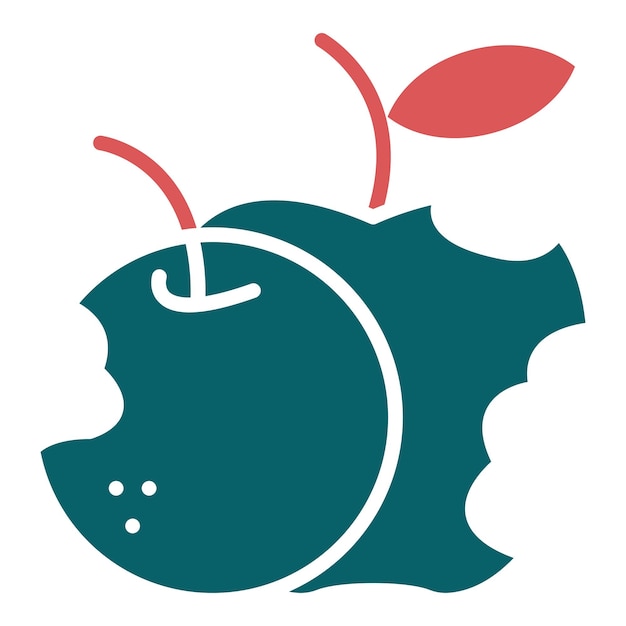 Estilo del icono de las sobras del diseño vectorial