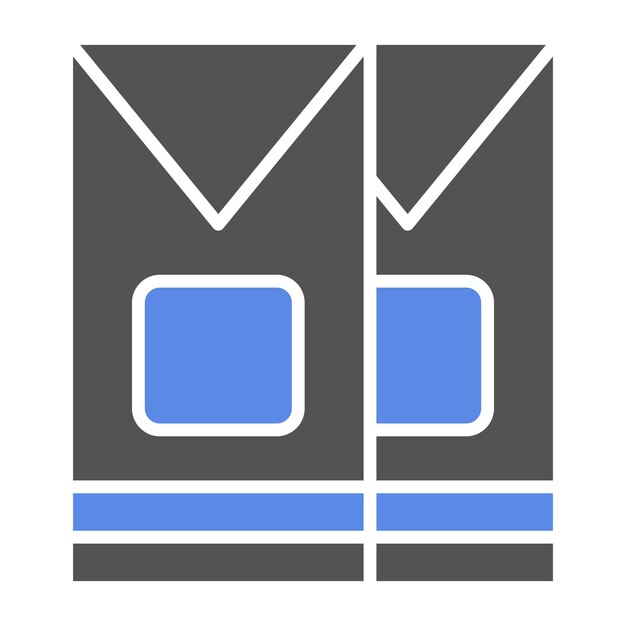 Estilo del icono del sobre largo