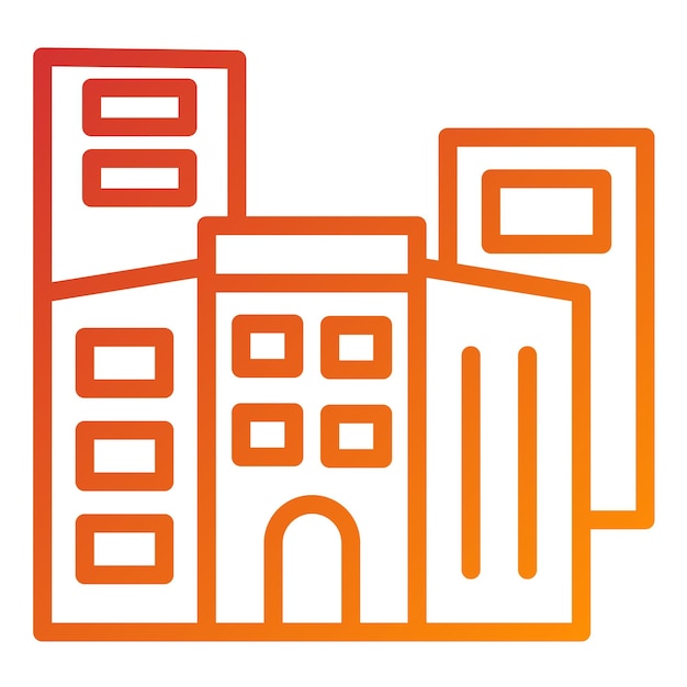Estilo de icono de la sociedad de diseño vectorial
