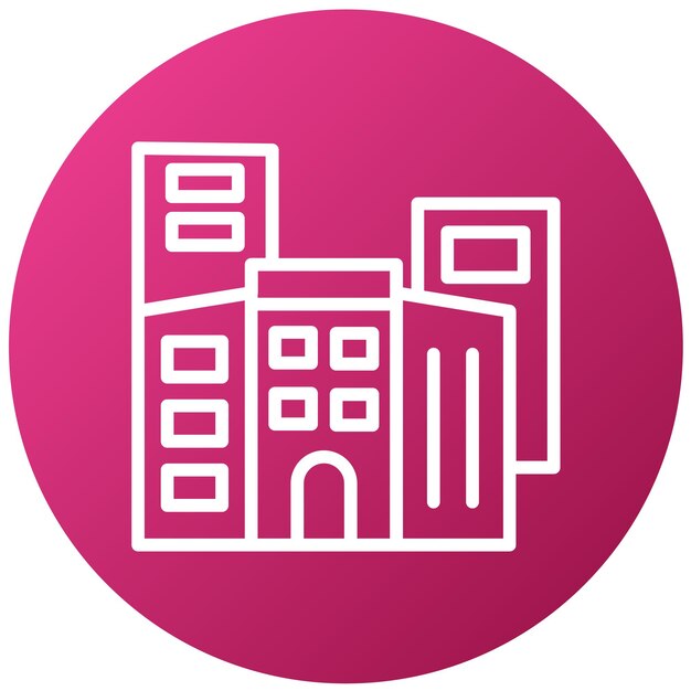 Estilo de icono de la sociedad de diseño vectorial