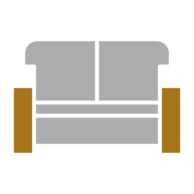 Estilo del icono del sofá