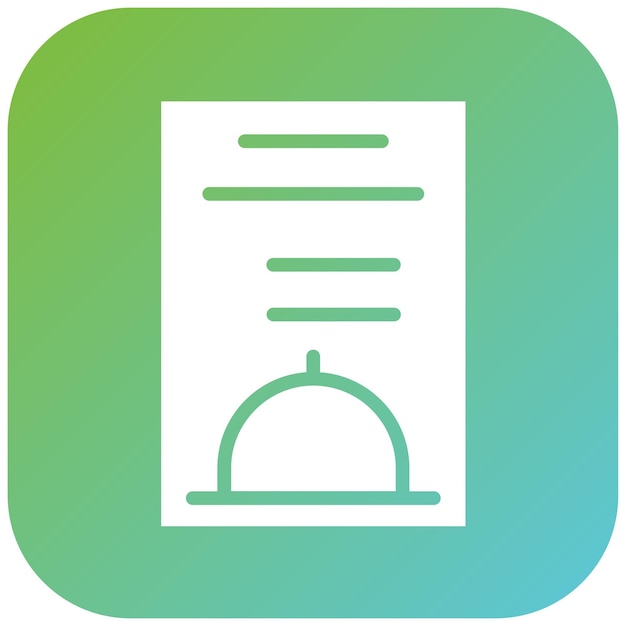 Estilo del icono de la solicitud de autoservicio de diseño vectorial