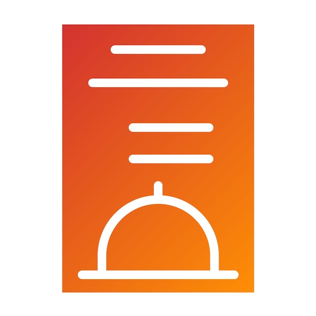 Estilo del icono de la solicitud de autoservicio de diseño vectorial