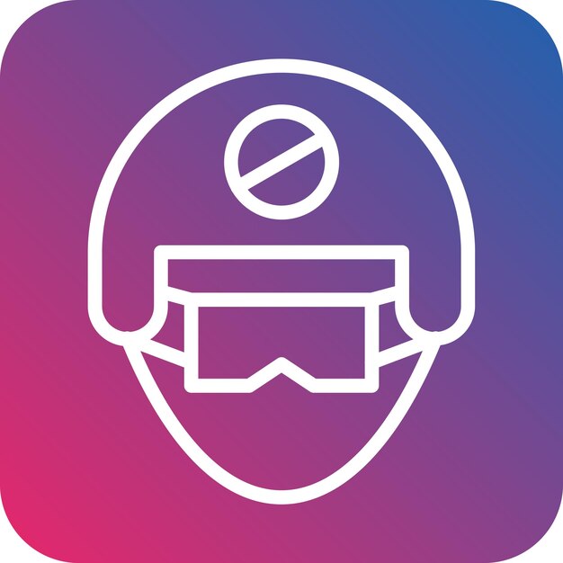 Estilo del icono del sombrero