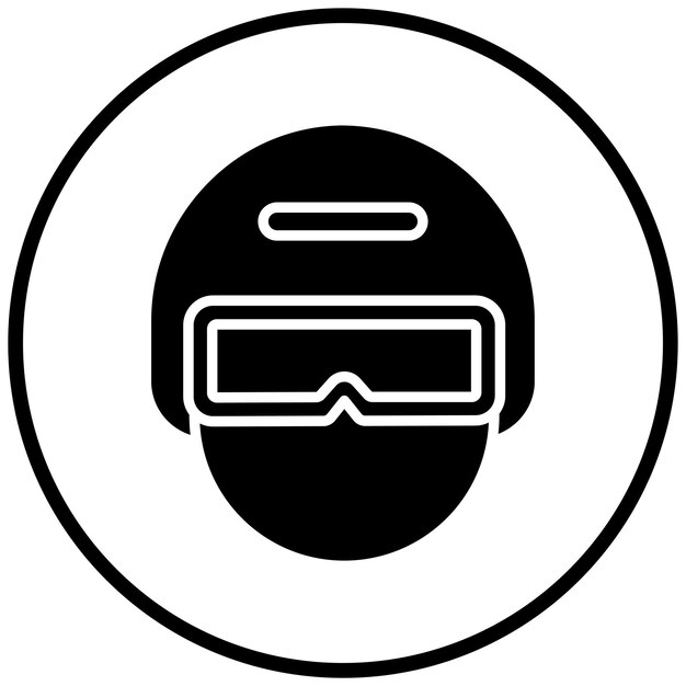 Estilo del icono del sombrero