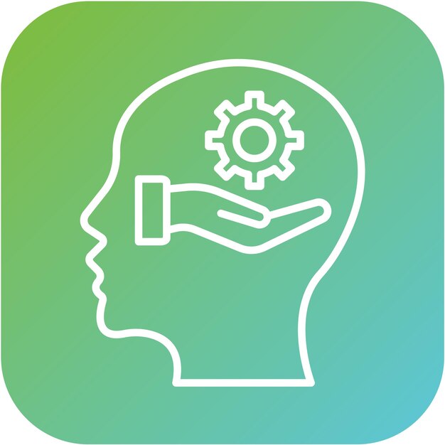 Estilo de icono de soporte de diseño vectorial