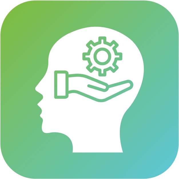 Estilo de icono de soporte de diseño vectorial