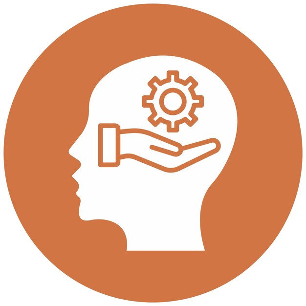 Estilo de icono de soporte de diseño vectorial
