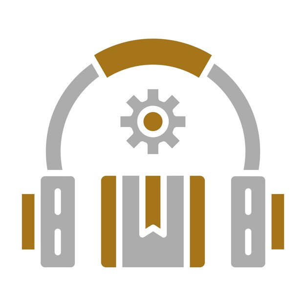 Estilo de icono de soporte de diseño vectorial