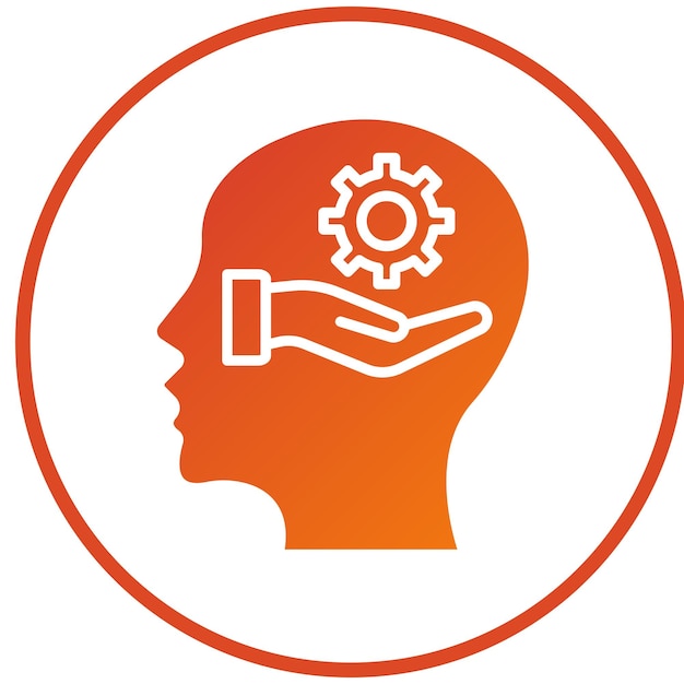 Estilo de icono de soporte de diseño vectorial