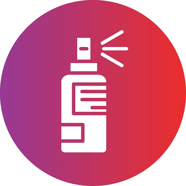 Estilo del icono del spray para el cabello