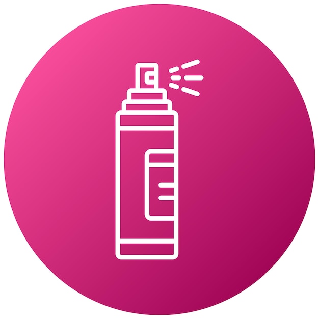 Estilo del icono de spray de pimienta