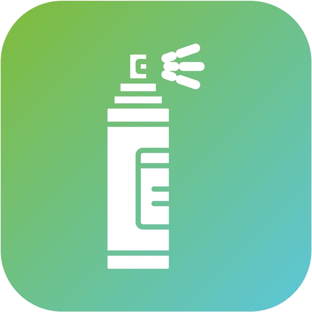 Estilo del icono de spray de pimienta