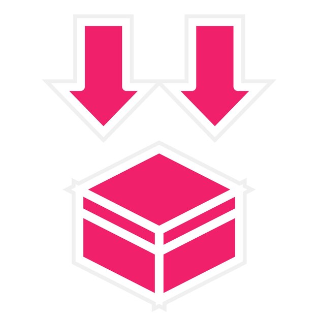 Estilo de icono de la suite de diseño de exportación de diseño vectorial
