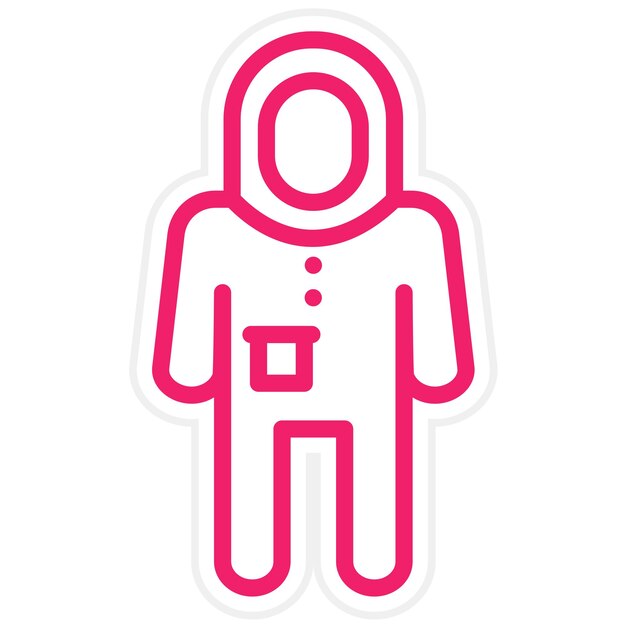 Estilo de icono de la suite de protección de diseño vectorial