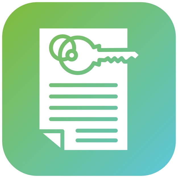 Estilo del icono del sujeto de datos de diseño vectorial