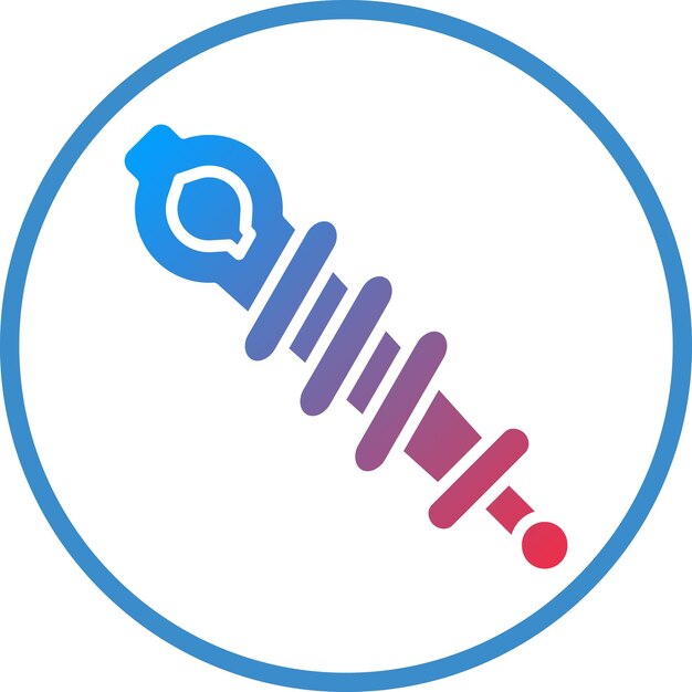 Estilo del icono de la suspensión del diseño vectorial