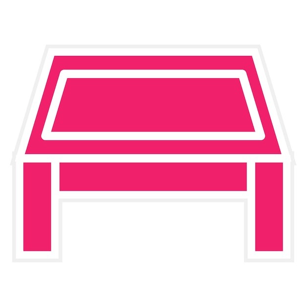 Estilo del icono de la tabla de dibujo de diseño vectorial