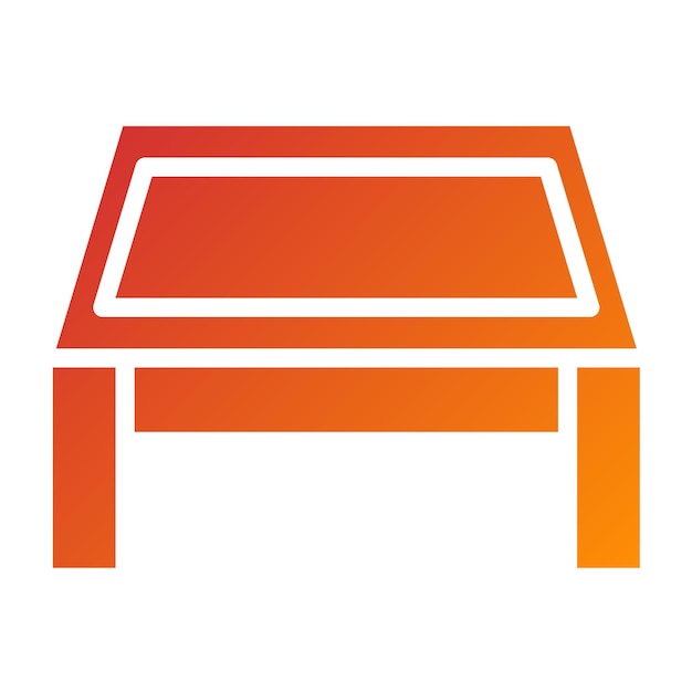 Estilo del icono de la tabla de dibujo de diseño vectorial