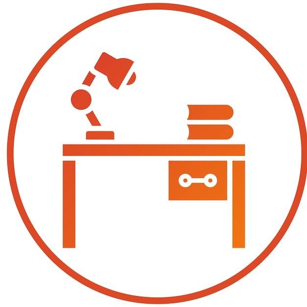 Estilo del icono de la tabla de estudio