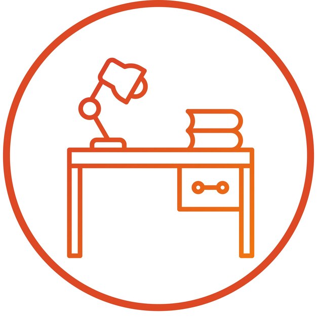 Estilo del icono de la tabla de estudio
