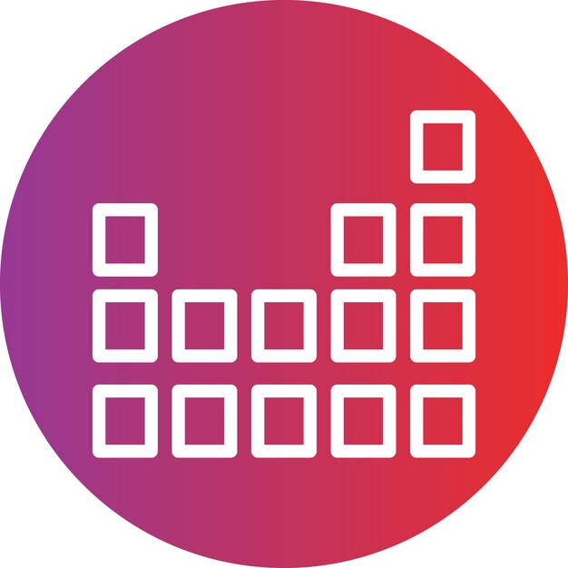 Estilo del icono de la tabla periódica