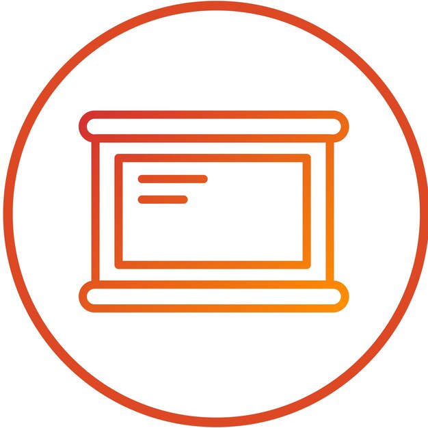 Estilo de icono de tablero de diseño vectorial