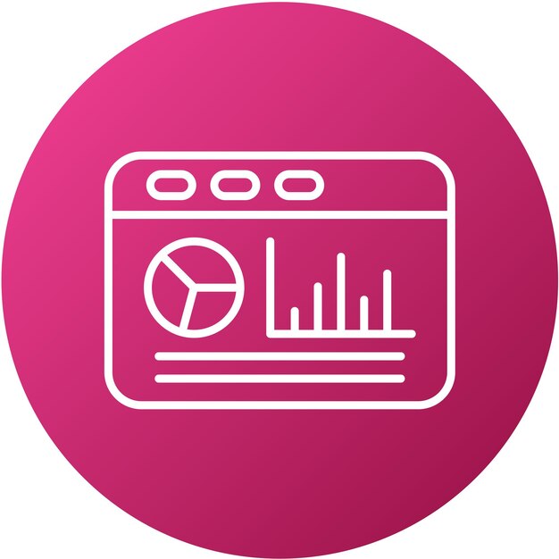 Estilo del icono del tablero de diseño vectorial