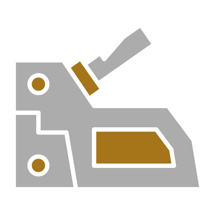 Vector estilo del icono del tacker