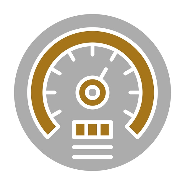 Estilo del icono del tacómetro