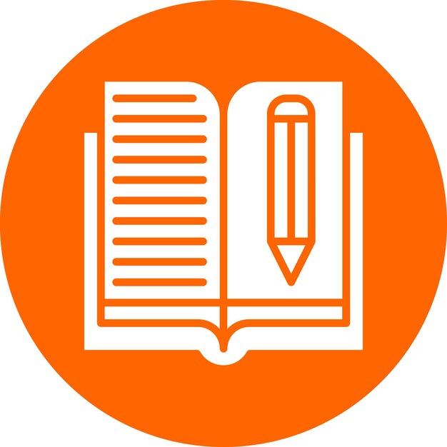 Estilo del icono de la tarea de diseño vectorial