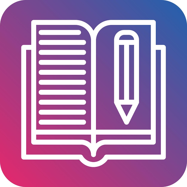 Estilo del icono de la tarea de diseño vectorial