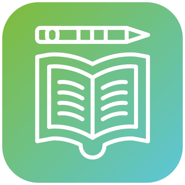 Estilo del icono de la tarea de diseño vectorial
