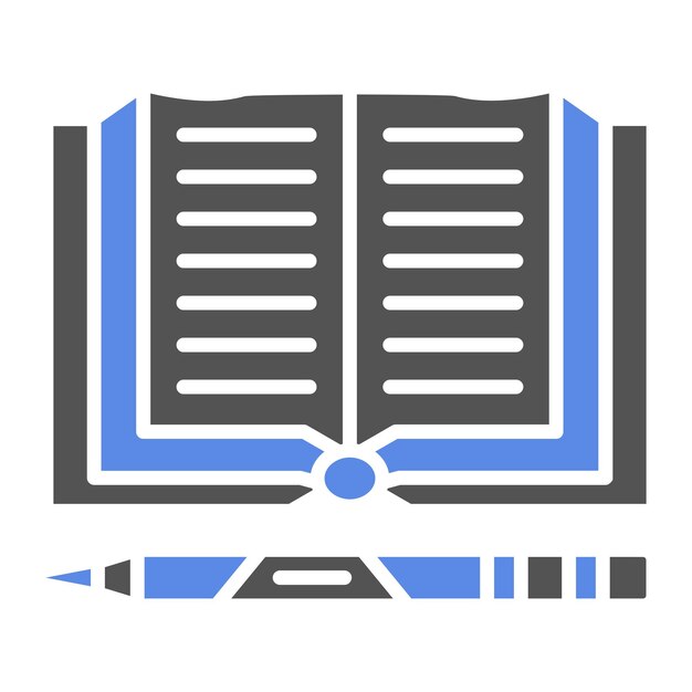 Estilo del icono de la tarea de diseño vectorial