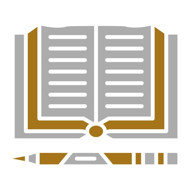 Estilo del icono de la tarea de diseño vectorial