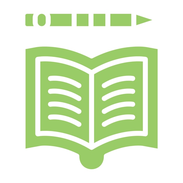 Estilo del icono de la tarea de diseño vectorial